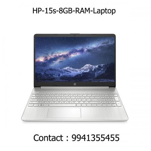 HP 15s 8GB RAM Laptop price in hyderabad, telangana, nellore, vizag, bangalore