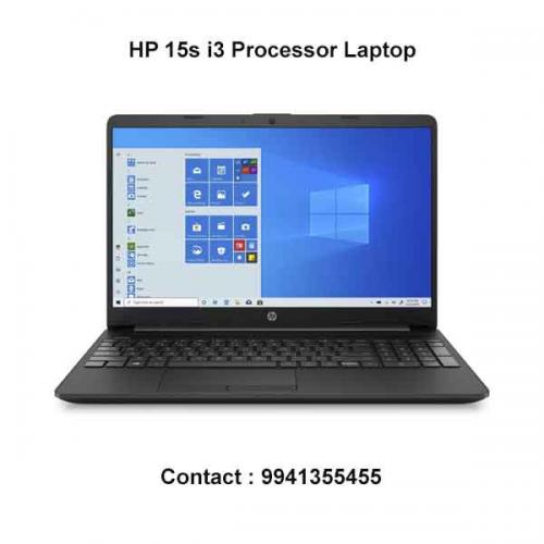 HP 15s i3 Processor Laptop price in hyderabad, telangana, nellore, vizag, bangalore