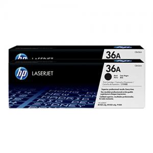 HP 36A CB436AF Twin Pack Black LaserJet Toner Cartridge price in hyderabad, telangana, nellore, vizag, bangalore