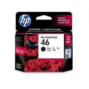 HP 46 CZ637AA Black Original Ink Cartridge price in hyderabad, telangana, nellore, vizag, bangalore