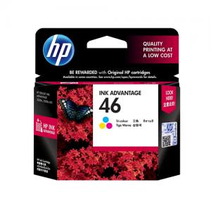 HP 46 CZ638AA Tri color Ink Advantage Cartridge price in hyderabad, telangana, nellore, vizag, bangalore