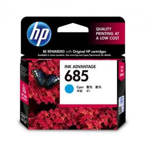 HP 685 CZ122AA Cyan Original Ink Cartridge price in hyderabad, telangana, nellore, vizag, bangalore