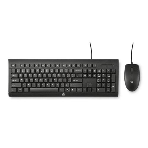 HP C2500 Wired Combo keyboard and Mouse Black price in hyderabad, telangana, nellore, vizag, bangalore