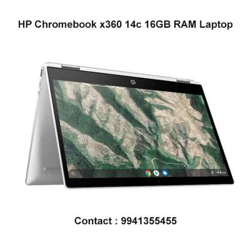 HP Chromebook x360 14c 16GB RAM Laptop price in hyderabad, telangana, nellore, vizag, bangalore