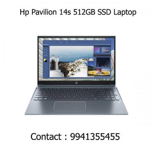 HP Pavilion 14 512GB SSD Laptop price in hyderabad, telangana, nellore, vizag, bangalore