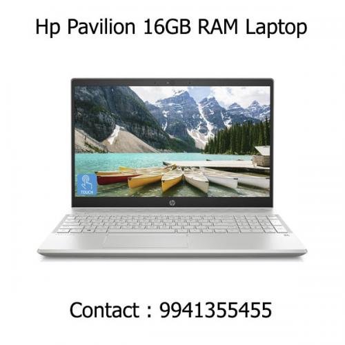 Hp Pavilion 16GB RAM Laptop price in hyderabad, telangana, nellore, vizag, bangalore