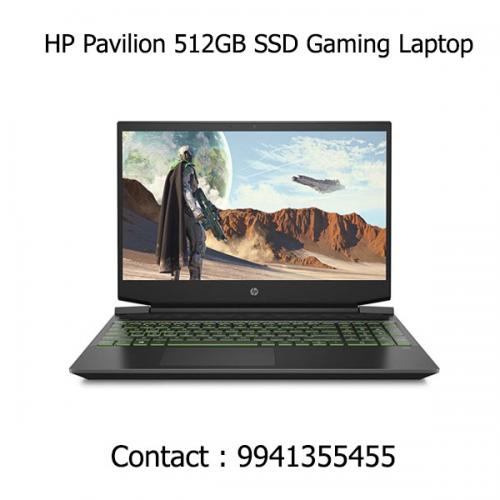 HP Pavilion 512GB SSD Gaming Laptop price in hyderabad, telangana, nellore, vizag, bangalore