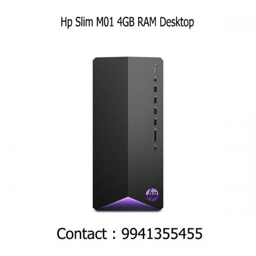  Hp Slim M01 4GB RAM Desktop price in hyderabad, telangana, nellore, vizag, bangalore