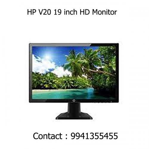 HP V20 19 inch HD Monitor price in hyderabad, telangana, nellore, vizag, bangalore